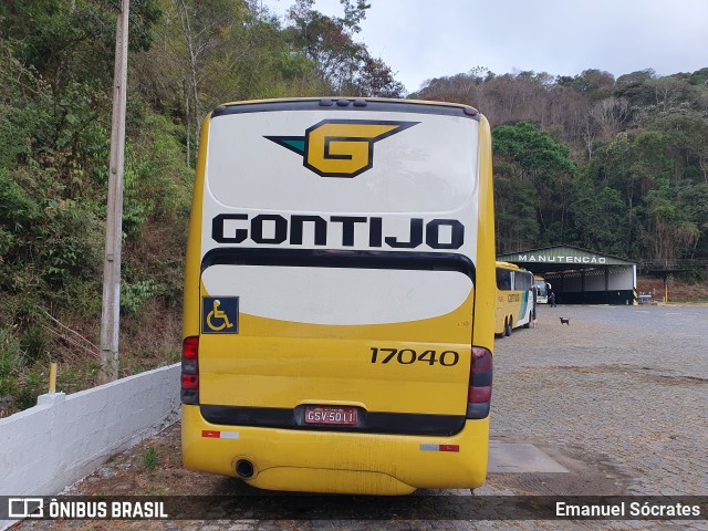 Empresa Gontijo de Transportes 17040 na cidade de Manhuaçu, Minas Gerais, Brasil, por Emanuel Sócrates. Número da foto: #13216437.
