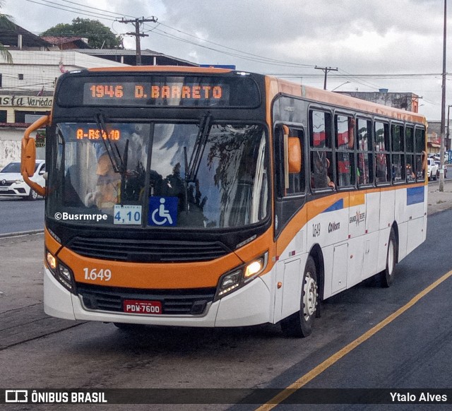 Itamaracá Transportes 1.649 na cidade de Igarassu, Pernambuco, Brasil, por Ytalo Alves. Número da foto: #13215645.