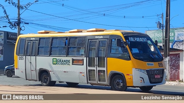Grande Ocidental 055 na cidade de Cidade Ocidental, Goiás, Brasil, por Leozinho Sensação. Número da foto: #13217831.