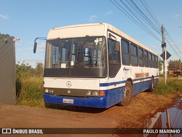Ônibus Particulares AHI6779 na cidade de Campo Grande, Mato Grosso do Sul, Brasil, por PAULO MARINHO. Número da foto: #13216547.
