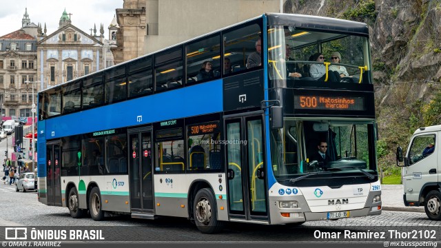 STCP - Sociedade de Transportes Colectivos do Porto 2961 na cidade de Porto, Porto, Portugal, por Omar Ramírez Thor2102. Número da foto: #13218170.