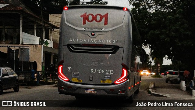 Auto Viação 1001 RJ 108.213 na cidade de Rio Bonito, Rio de Janeiro, Brasil, por João Pedro Lima Fonseca. Número da foto: #13215807.