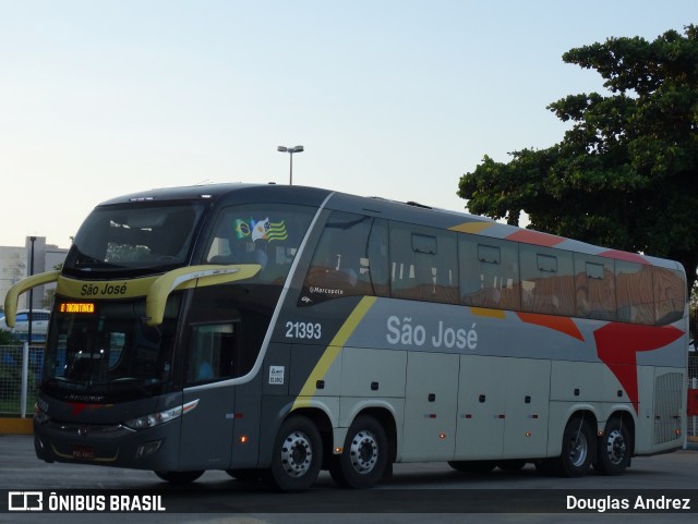 Expresso São José do Tocantins 21393 na cidade de Goiânia, Goiás, Brasil, por Douglas Andrez. Número da foto: #13216236.