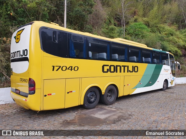 Empresa Gontijo de Transportes 17040 na cidade de Manhuaçu, Minas Gerais, Brasil, por Emanuel Sócrates. Número da foto: #13216435.