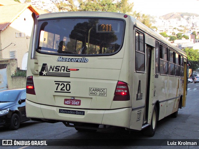 ANSAL - Auto Nossa Senhora de Aparecida 720 na cidade de Juiz de Fora, Minas Gerais, Brasil, por Luiz Krolman. Número da foto: #13216150.