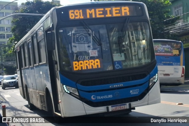 Transurb A72172 na cidade de Rio de Janeiro, Rio de Janeiro, Brasil, por Danyllo Henrique. Número da foto: #13216652.