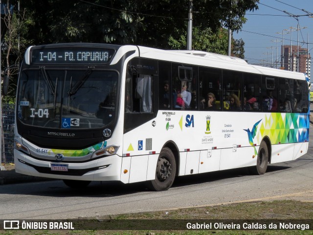 Viação Guaianazes 01 541 na cidade de Santo André, São Paulo, Brasil, por Gabriel Oliveira Caldas da Nobrega. Número da foto: #13215502.