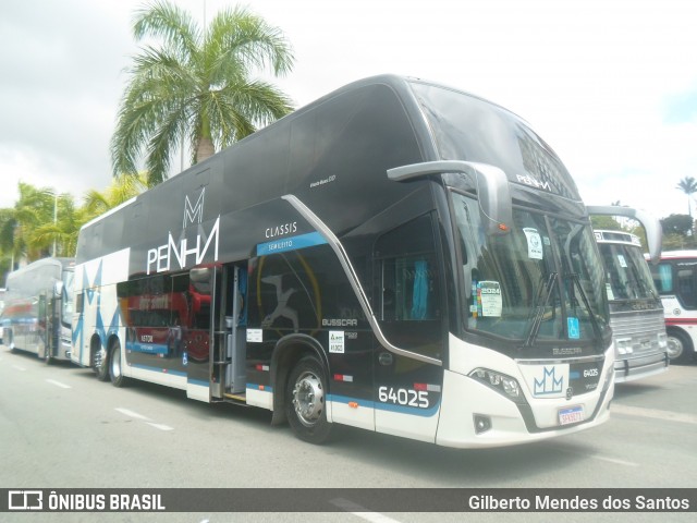 Empresa de Ônibus Nossa Senhora da Penha 64025 na cidade de Barueri, São Paulo, Brasil, por Gilberto Mendes dos Santos. Número da foto: #13215231.