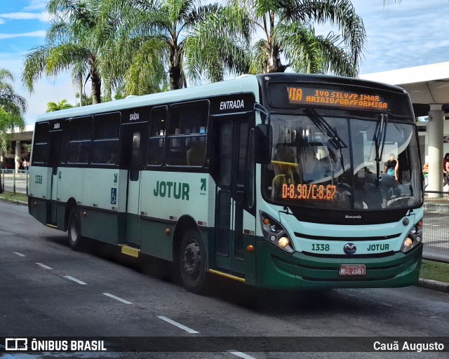 Jotur - Auto Ônibus e Turismo Josefense 1338 na cidade de Florianópolis, Santa Catarina, Brasil, por Cauã Augusto. Número da foto: #13215728.