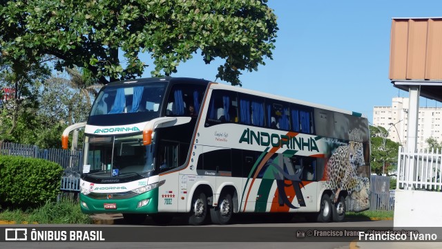 Empresa de Transportes Andorinha 7002 na cidade de Presidente Prudente, São Paulo, Brasil, por Francisco Ivano. Número da foto: #13217462.