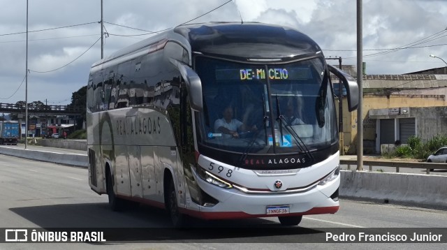 Real Alagoas de Viação 598 na cidade de Escada, Pernambuco, Brasil, por Pedro Francisco Junior. Número da foto: #13217674.