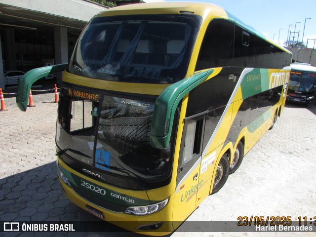 Empresa Gontijo de Transportes 25020 na cidade de Belo Horizonte, Minas Gerais, Brasil, por Hariel Bernades. Número da foto: #13215375.