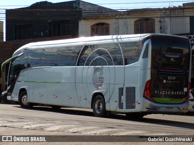 Viação Garcia 82149 na cidade de Imbaú, Paraná, Brasil, por Gabriel Guachineski. Número da foto: #13217654.