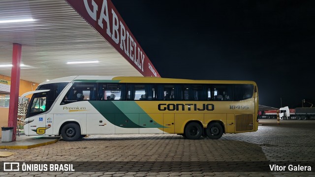 Empresa Gontijo de Transportes 18495 na cidade de Nova Andradina, Mato Grosso do Sul, Brasil, por Vitor Galera. Número da foto: #13215392.