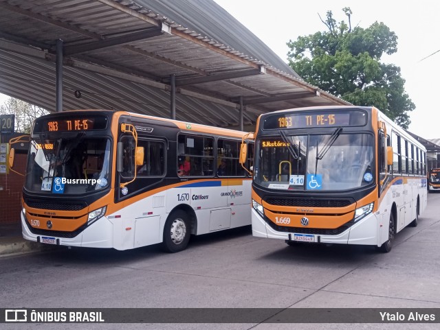 Itamaracá Transportes 1.669 na cidade de Paulista, Pernambuco, Brasil, por Ytalo Alves. Número da foto: #13217610.