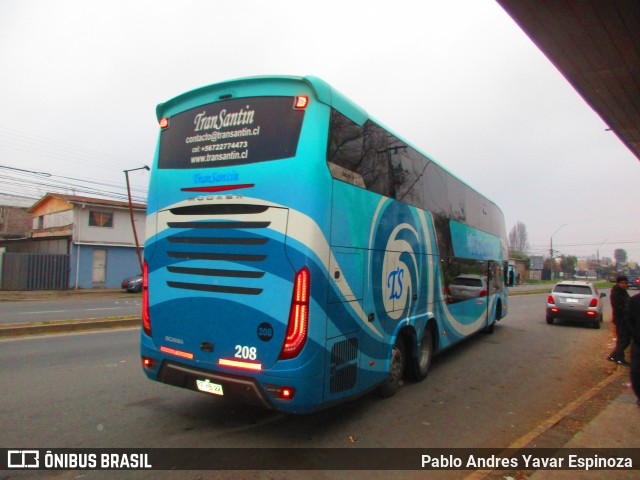 TranSantin 208 na cidade de Nancagua, Colchagua, Libertador General Bernardo O'Higgins, Chile, por Pablo Andres Yavar Espinoza. Número da foto: #13218036.