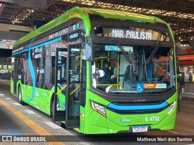 Viação Paratodos > São Jorge > Metropolitana São Paulo > Mobibrasil 6 4732 na cidade de São Paulo, São Paulo, Brasil, por Matheus Neri dos Santos. Número da foto: #13216621.