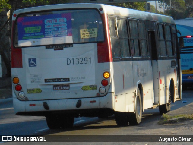 Transportes Barra D13291 na cidade de Rio de Janeiro, Rio de Janeiro, Brasil, por Augusto César. Número da foto: #13217897.