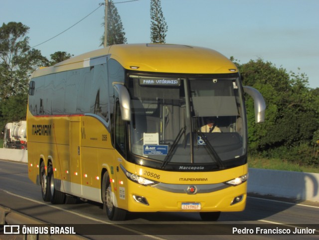 Viação Nova Itapemirim 20506 na cidade de Escada, Pernambuco, Brasil, por Pedro Francisco Junior. Número da foto: #13217940.
