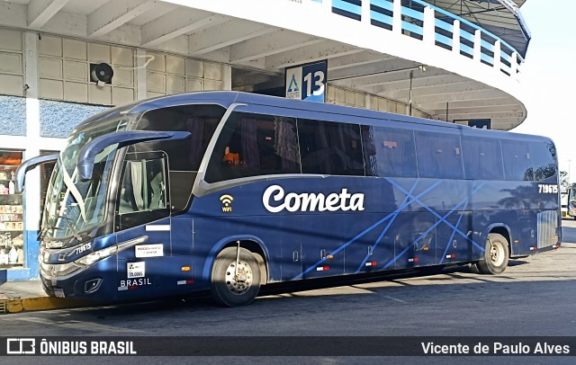 Viação Cometa 719615 na cidade de Aparecida, São Paulo, Brasil, por Vicente de Paulo Alves. Número da foto: #13215754.