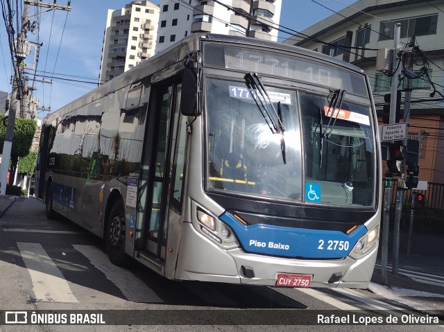 Sambaíba Transportes Urbanos 2 2750 na cidade de São Paulo, São Paulo, Brasil, por Rafael Lopes de Oliveira. Número da foto: #13216249.