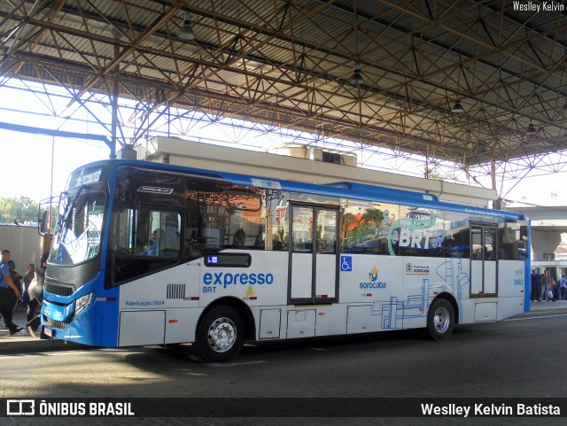 BRT Sorocaba Concessionária de Serviços Públicos SPE S/A 3063 na cidade de Sorocaba, São Paulo, Brasil, por Weslley Kelvin Batista. Número da foto: #13215766.