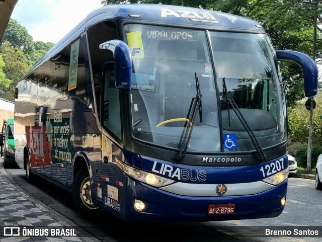 Lirabus 12207 na cidade de São Paulo, São Paulo, Brasil, por Brenno Santos. Número da foto: #13215752.
