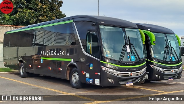 Viação Garcia 93200 na cidade de Maringá, Paraná, Brasil, por Felipe Arguelho. Número da foto: #13215757.