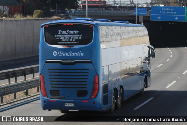 TranSantin TWBC52 na cidade de Maipú, Santiago, Metropolitana de Santiago, Chile, por Benjamín Tomás Lazo Acuña. Número da foto: #13215517.