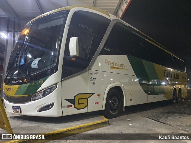 Empresa Gontijo de Transportes 19870 na cidade de Estiva, Minas Gerais, Brasil, por Kauã Saantos. Número da foto: #13218005.