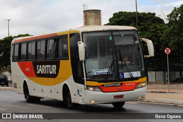 Saritur - Santa Rita Transporte Urbano e Rodoviário 10660 na cidade de Montes Claros, Minas Gerais, Brasil, por Rava Ogawa. Número da foto: #13219205.