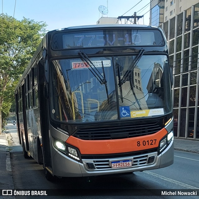 TRANSPPASS - Transporte de Passageiros 8 0127 na cidade de São Paulo, São Paulo, Brasil, por Michel Nowacki. Número da foto: #13221005.