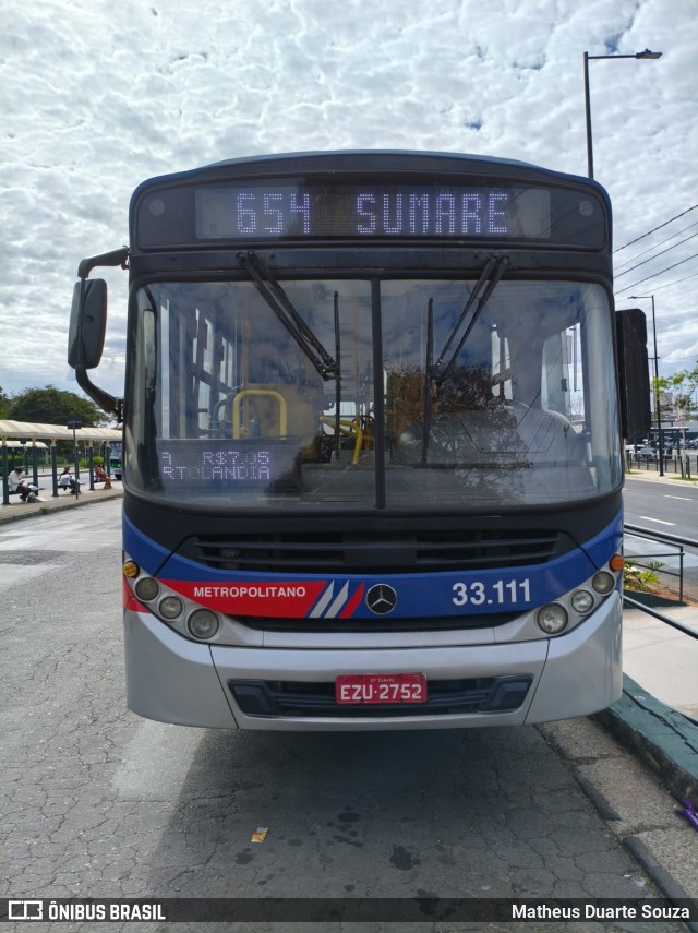 Transportes Capellini 33.111 na cidade de Campinas, São Paulo, Brasil, por Matheus Duarte Souza. Número da foto: #13218439.
