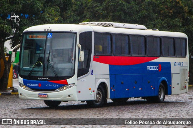 Viação Riodoce 61413 na cidade de Vitória da Conquista, Bahia, Brasil, por Felipe Pessoa de Albuquerque. Número da foto: #13220149.