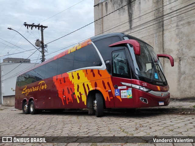 Luzeiros Tur 530 na cidade de São Lourenço, Minas Gerais, Brasil, por Vanderci Valentim. Número da foto: #13218736.