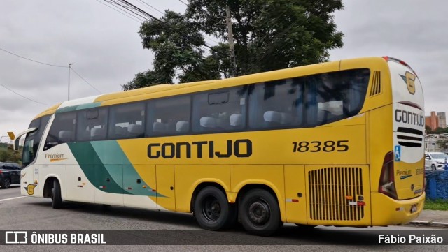Empresa Gontijo de Transportes 18385 na cidade de São Paulo, São Paulo, Brasil, por Fábio Paixão. Número da foto: #13218646.
