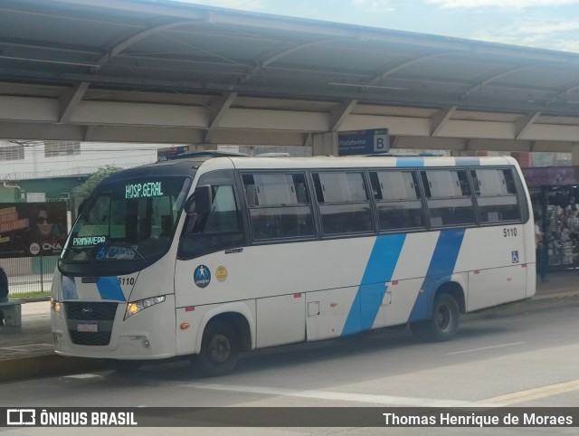 Uni Transportes 5110 na cidade de Guarulhos, São Paulo, Brasil, por Thomas Henrique de Moraes. Número da foto: #13220425.