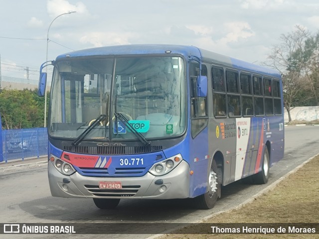 Empresa de Ônibus Vila Galvão 30.771 na cidade de Guarulhos, São Paulo, Brasil, por Thomas Henrique de Moraes. Número da foto: #13220367.