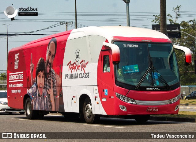 Paraibuna Transportes 20044 na cidade de Rio de Janeiro, Rio de Janeiro, Brasil, por Tadeu Vasconcelos. Número da foto: #13218518.