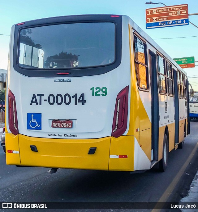 Empresa de Transportes Nova Marambaia AT-00014 na cidade de Belém, Pará, Brasil, por Lucas Jacó. Número da foto: #13219171.
