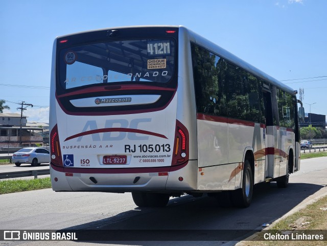 Auto Viação ABC RJ 105.013 na cidade de São Gonçalo, Rio de Janeiro, Brasil, por Cleiton Linhares. Número da foto: #13220970.