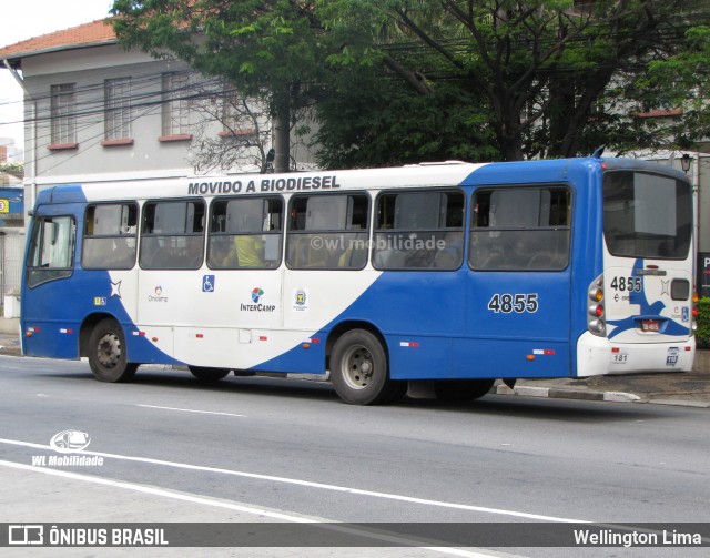 Onicamp Transporte Coletivo 4855 na cidade de Campinas, São Paulo, Brasil, por Wellington Lima. Número da foto: #13218633.