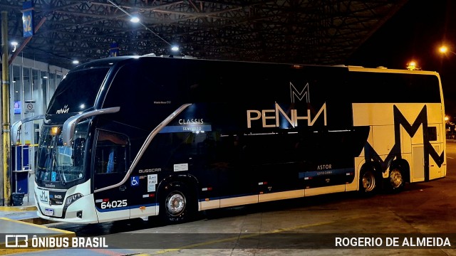 Empresa de Ônibus Nossa Senhora da Penha 64025 na cidade de Maringá, Paraná, Brasil, por ROGERIO DE ALMEIDA. Número da foto: #13218742.