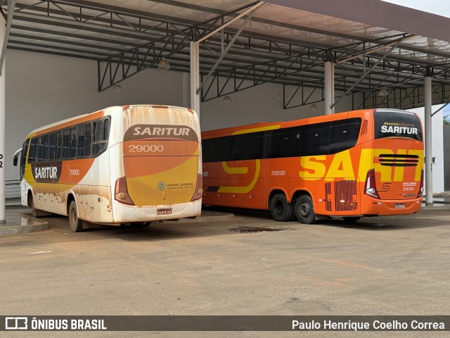 Saritur - Santa Rita Transporte Urbano e Rodoviário 29000 na cidade de Capelinha, Minas Gerais, Brasil, por Paulo Henrique Coelho Correa. Número da foto: #13218515.