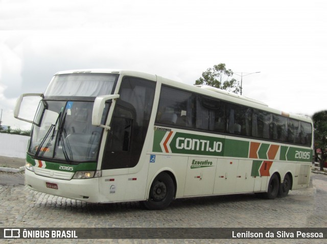 Empresa Gontijo de Transportes 20195 na cidade de Caruaru, Pernambuco, Brasil, por Lenilson da Silva Pessoa. Número da foto: #13220085.