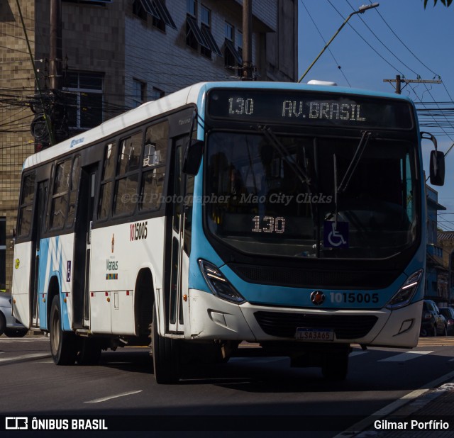 Vega Manaus Transporte 1015005 na cidade de Manaus, Amazonas, Brasil, por Gilmar Porfírio. Número da foto: #13218647.