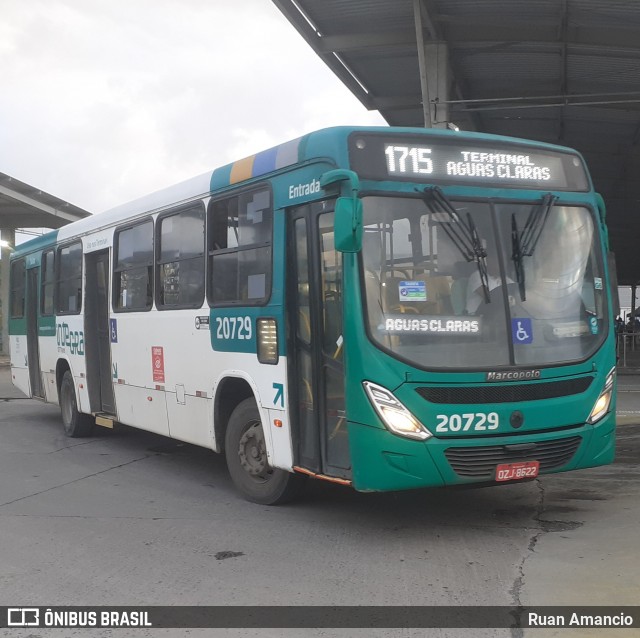 OT Trans - Ótima Salvador Transportes 20729 na cidade de Salvador, Bahia, Brasil, por Ruan Amancio. Número da foto: #13221268.