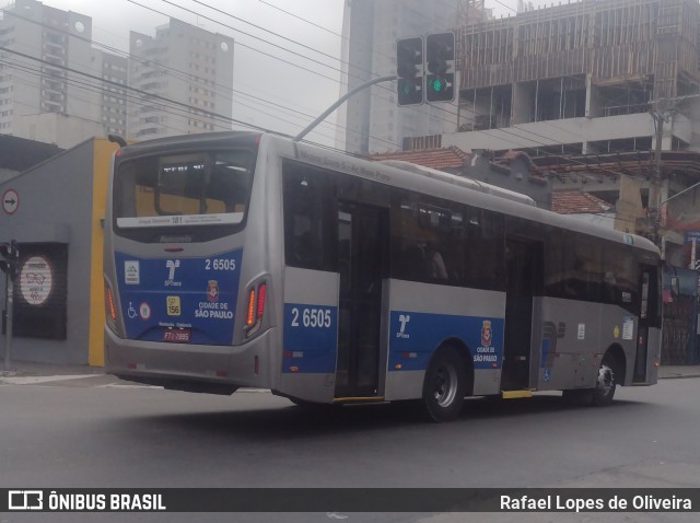 Transcooper > Norte Buss 2 6505 na cidade de São Paulo, São Paulo, Brasil, por Rafael Lopes de Oliveira. Número da foto: #13220847.