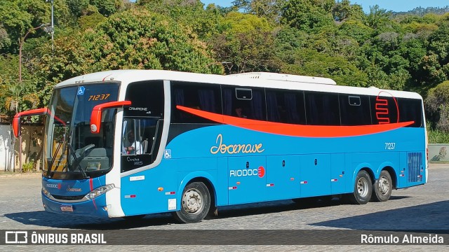 Viação Riodoce 71237 na cidade de Leopoldina, Minas Gerais, Brasil, por Rômulo Almeida. Número da foto: #13220744.
