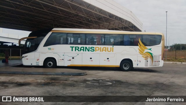 Viação Transpiauí 10022 na cidade de Brasília, Distrito Federal, Brasil, por Jerônimo Ferreira. Número da foto: #13221181.